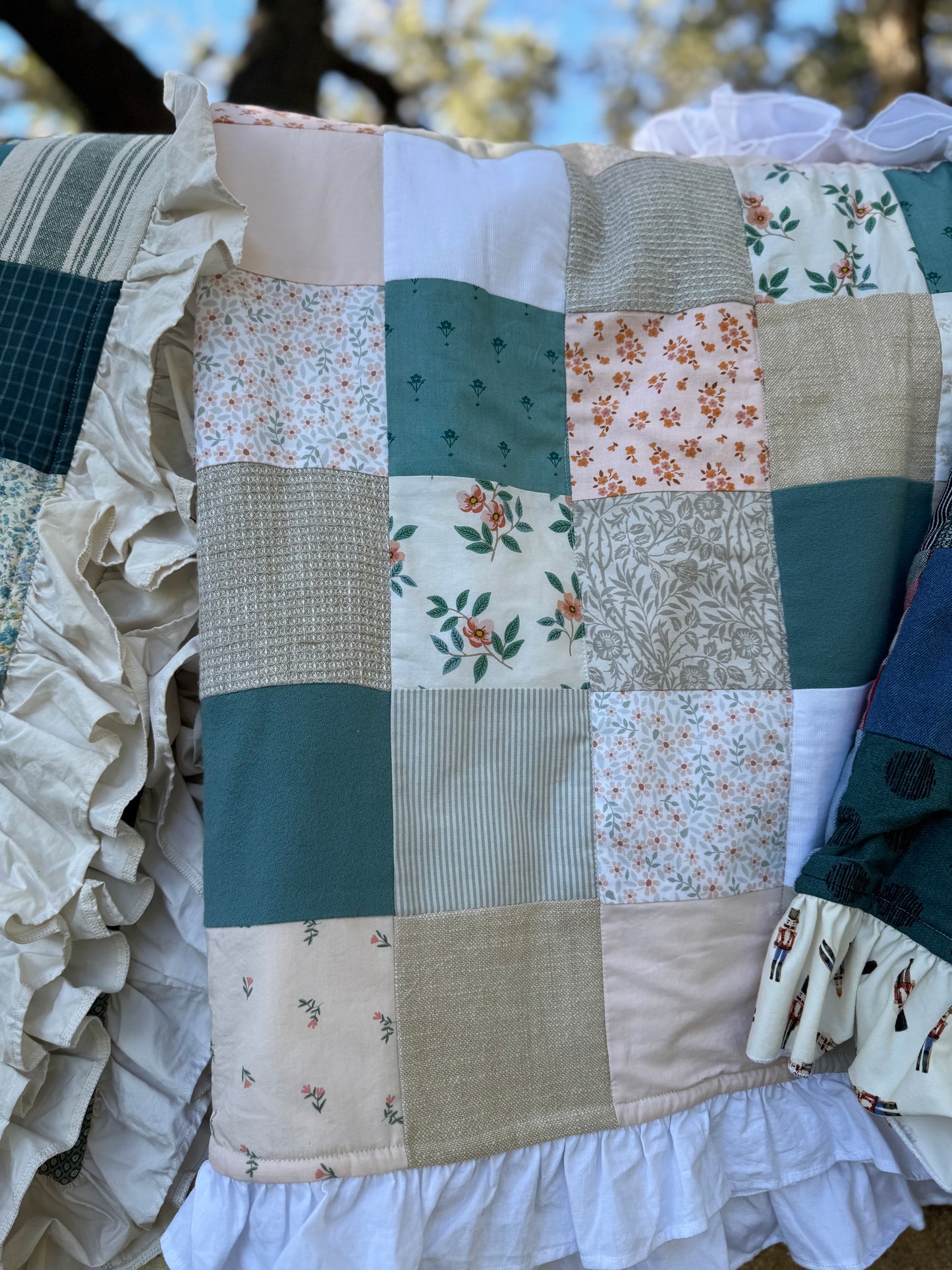 Floral quilt