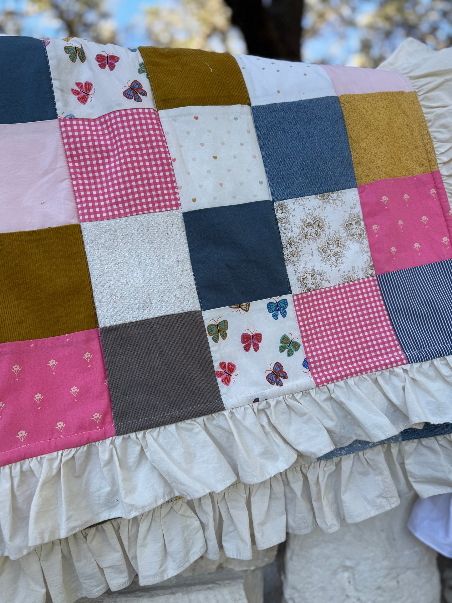 Floral quilt